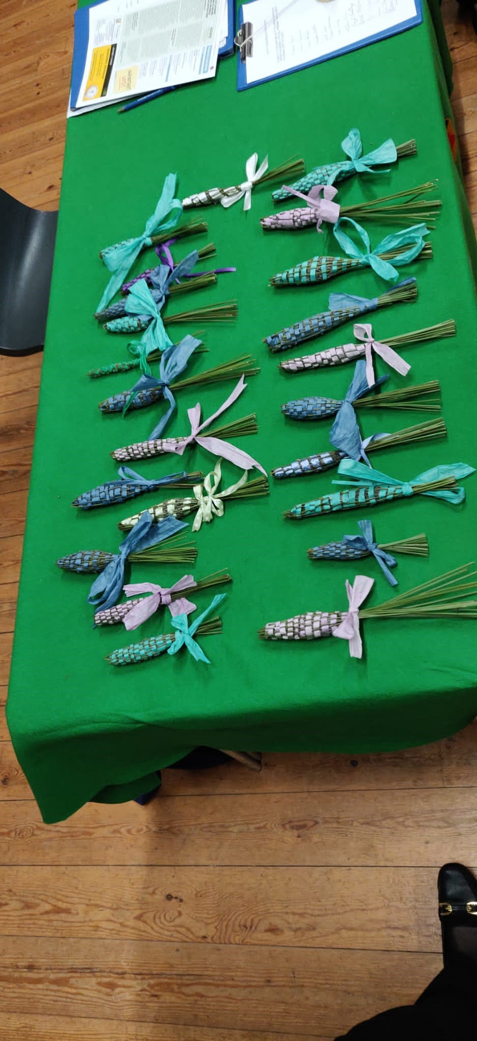 Making Lavender Wands